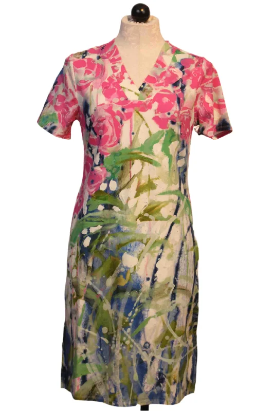 Return of An Old Friend Print Dress-Claire Desjardins