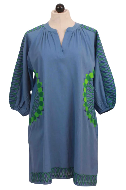 Hailey Embroidered Dress-Valerie Khalfon
