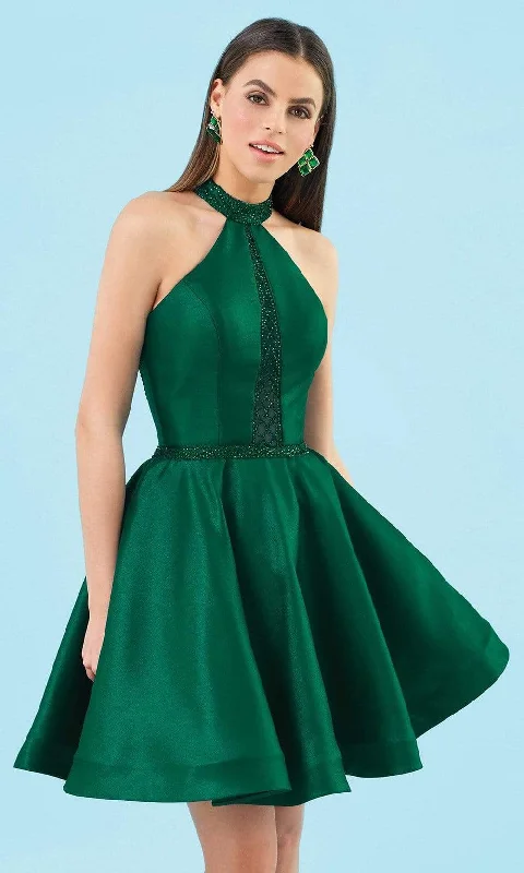 Clarisse S3753 - High Halter Cocktail Dress