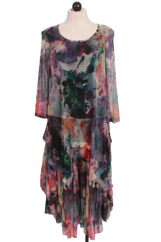 Cezanne Print Miranda Dress-Kozan