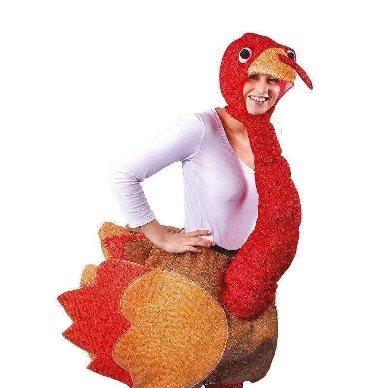 Turkey Costume Step In Mascot Dress Up