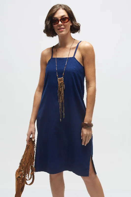 SLIP DRESS - SUN STRAPS