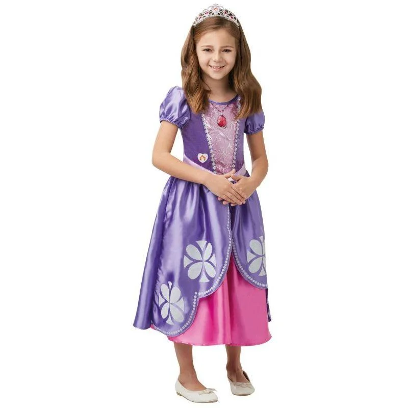 Sofia Girls Deluxe Princess Costume Dress