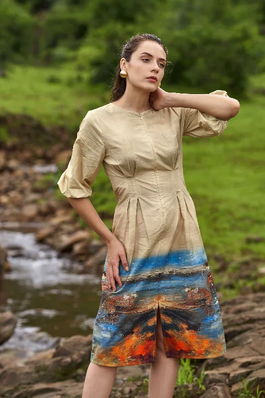 Lex Boat Neck Dress