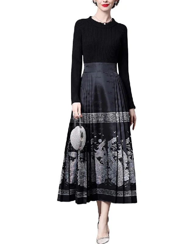 Anette Midi Dress Trendy Boho Midi Dress