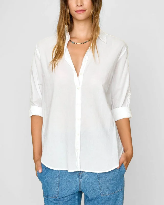 Beau Shirt Trendy Short Sleeve Blouse