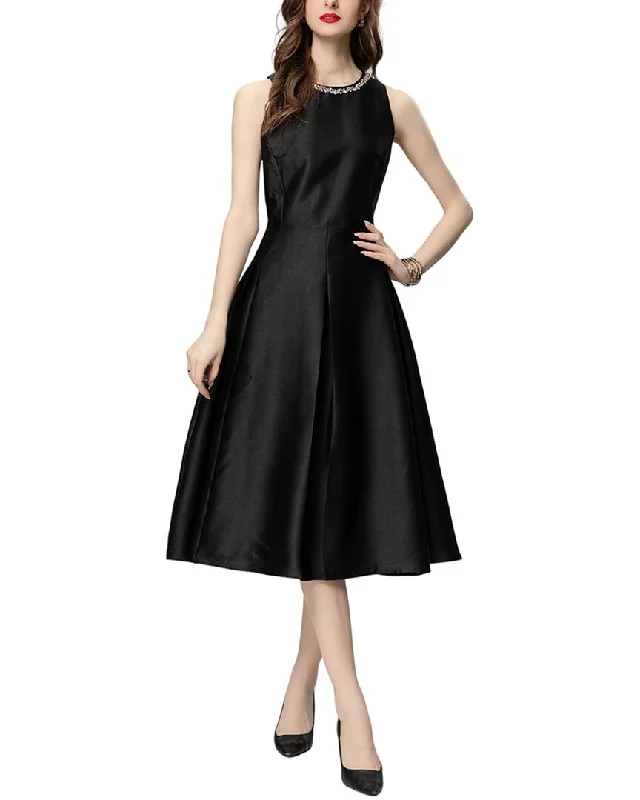 BURRYCO Midi Dress Cozy Ribbed Knit Midi Dress
