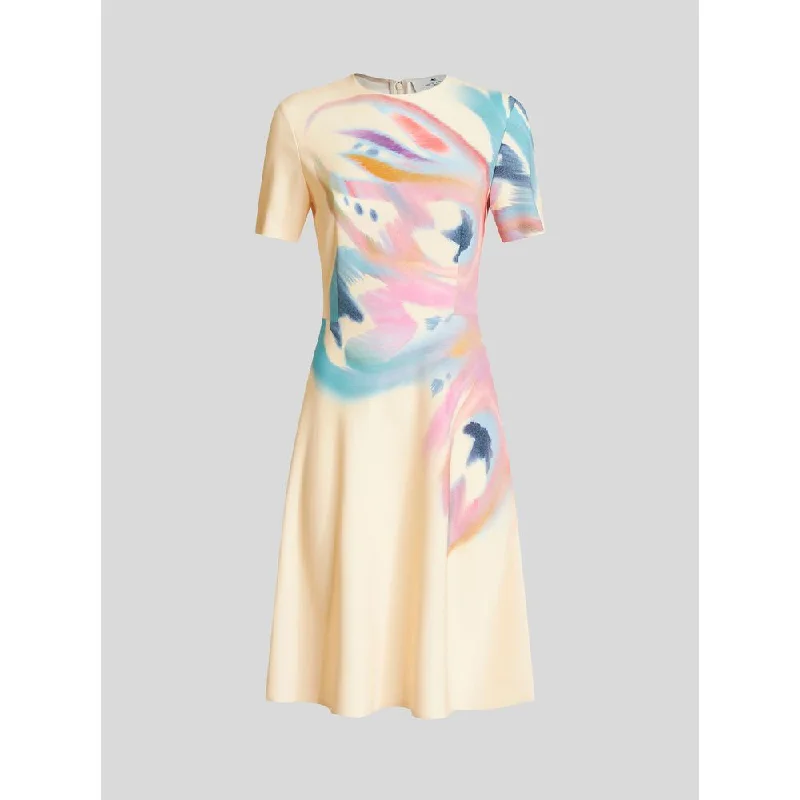 Butterfly Wing Midi Dress Chic Lace Detail Midi Dress