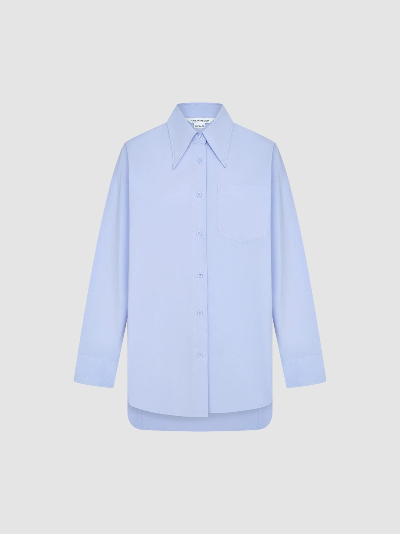 Button Up Loose Shirt Cozy Plain Short Sleeve