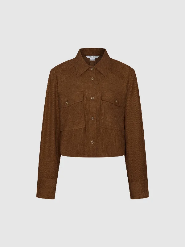 Button Up Loose Shirts Classic Basic Short Shirt