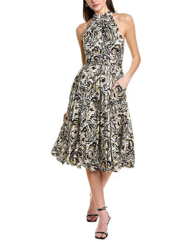 Diane von Furstenberg Nicola Midi Dress Fashionable Chiffon Midi Dress