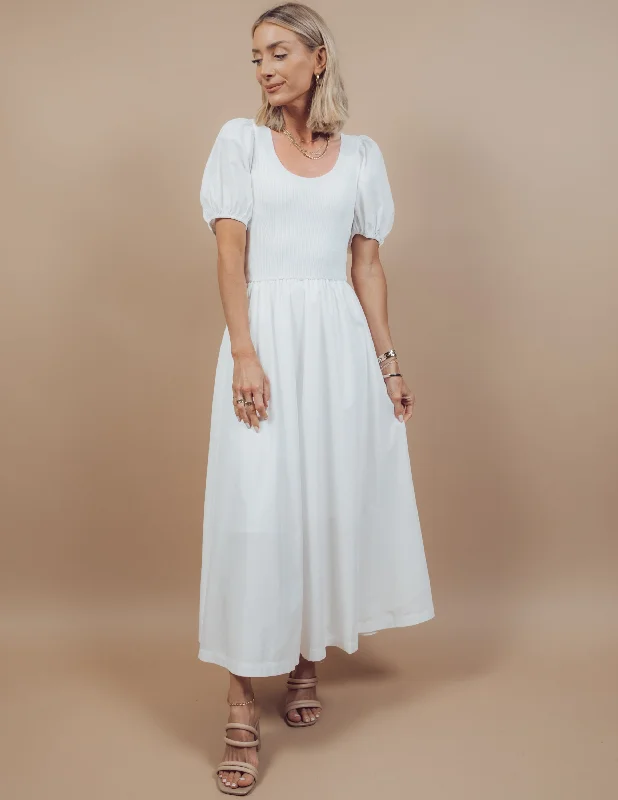 Emmeline Midi Dress Comfortable Knitwear Midi Dress