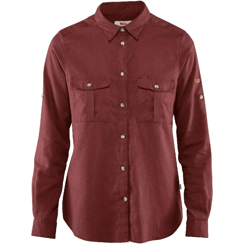 Fjällräven Övik Travel Shirt LS W Modern Fit Short Sleeve