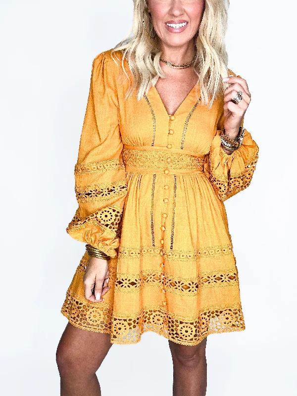 Golden Hour Lace Mini Dress Modern Satin Mini Dress