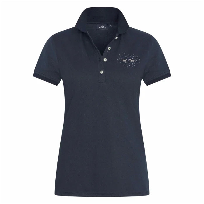 HV Polo Classic Polo Shirt Chic Button-Up Short Shirt