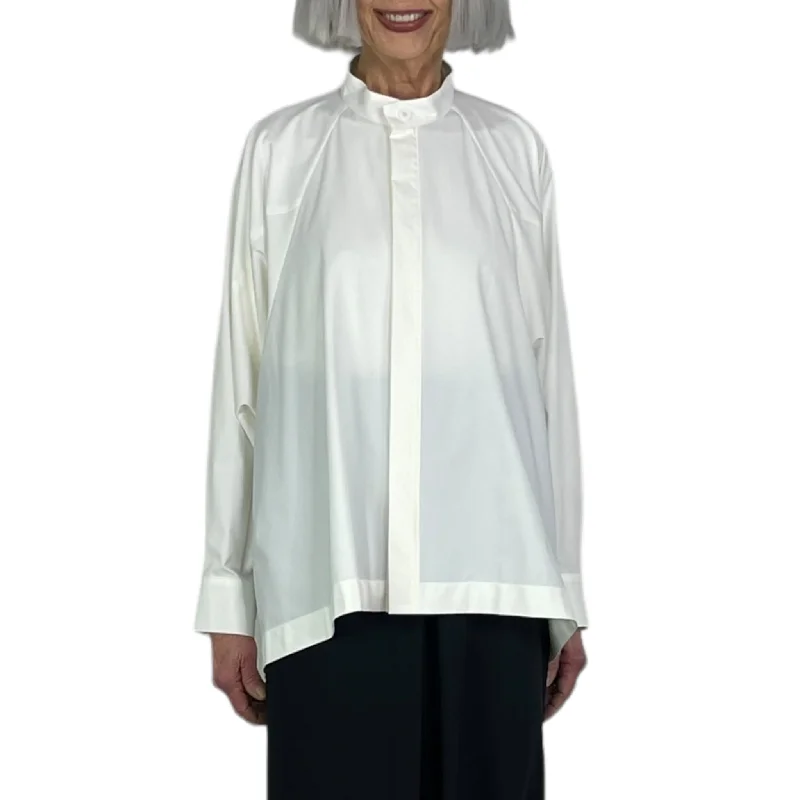 TRAPEZOID SHIRT Casual Button-Up Short Tee
