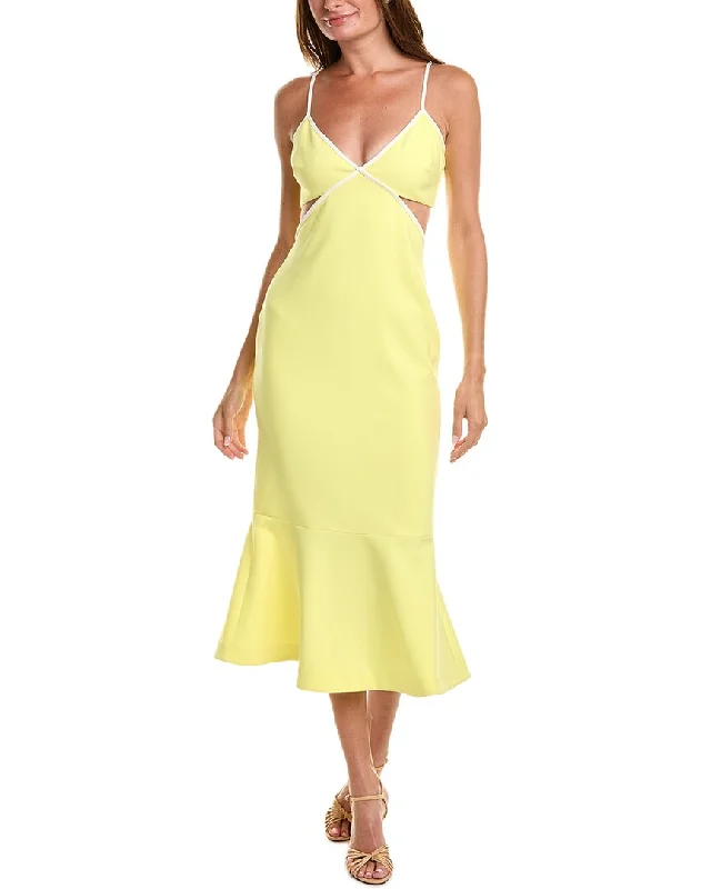 LIKELY Adabell Midi Dress Comfortable Short Sleeve Midi Dress