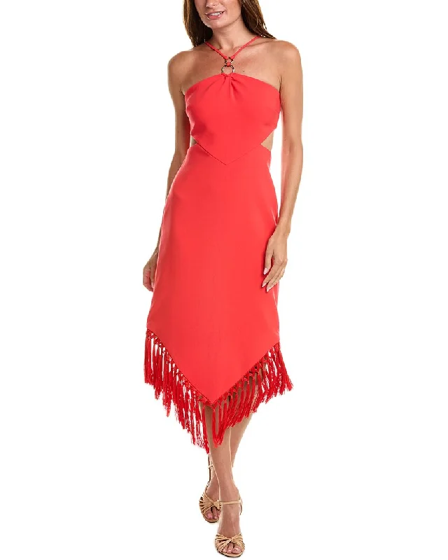 LIKELY Aldina Midi Dress Comfortable Fit-and-Flare Midi Dress