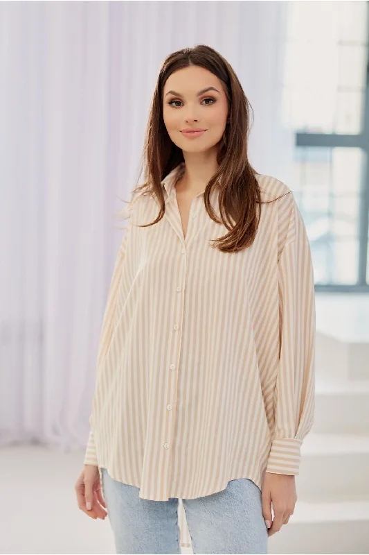 Long sleeve shirt Roco Fashion Comfortable Stretch Short Shirt