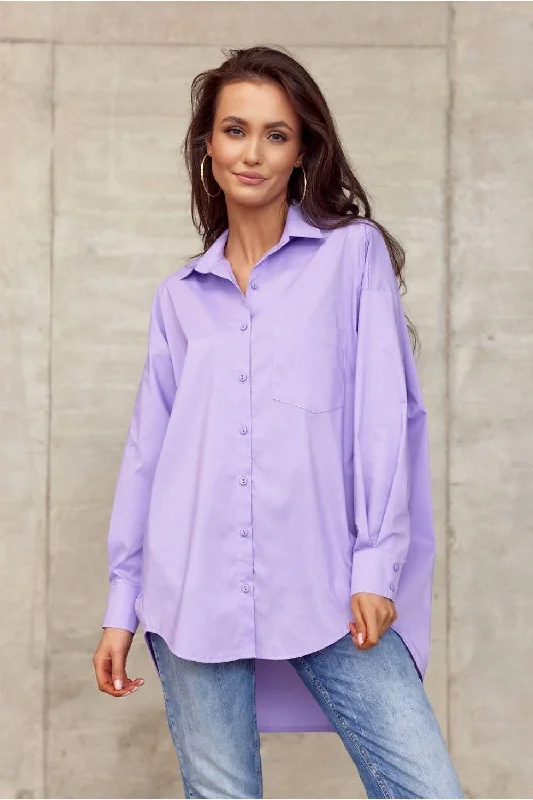 Long sleeve shirt Roco Fashion Cozy Plain Short Sleeve
