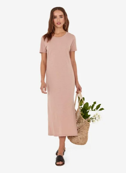 Mate | Dana Midi Dress Stylish Satin Midi Dress