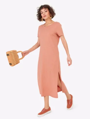 Mate | Dana Midi Dress Trendy Flared Sleeve Midi Dress