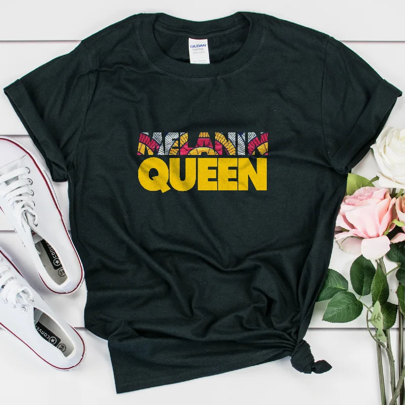 Melanin Queen Shirt - Unisex Cozy Cotton Short Tee