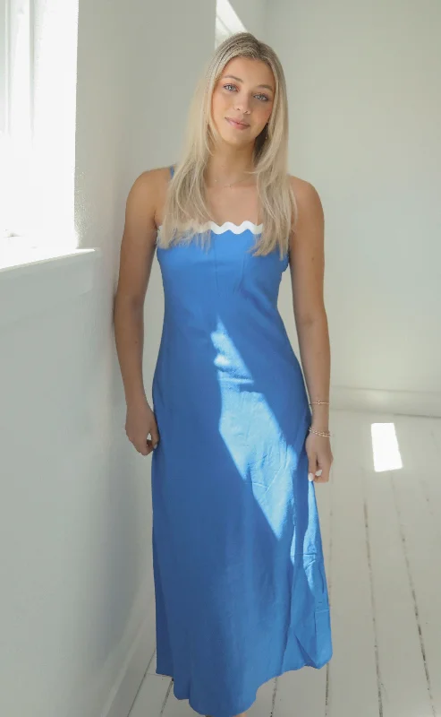 minkpink: florence rikrak midi dress Comfortable Ribbed Midi Dress