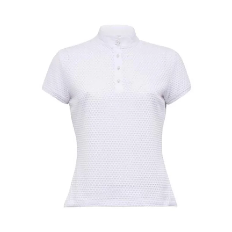 Montar Ladies Competition Shirt Large Casual Slouchy Short Sleeve