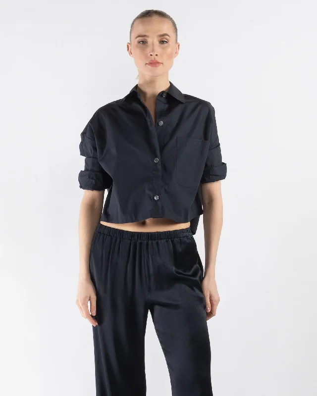 Next Ex Shirt Classic Cropped Short Sleeve