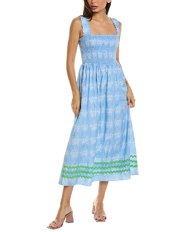 Sail to Sable Spaghetti Strap Midi Dress Stylish Tiered Midi Dress