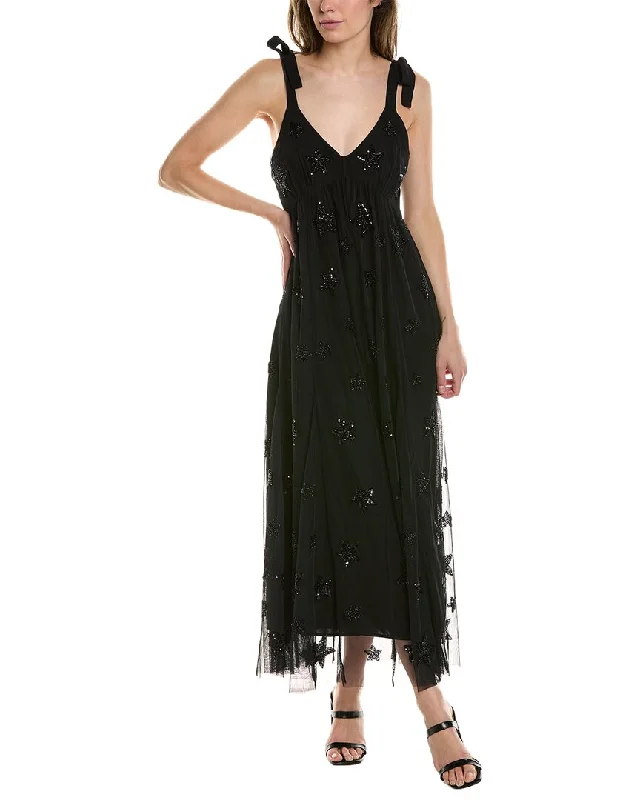 Saltwater Luxe Nikita Midi Dress Cozy Ribbed Knit Midi Dress