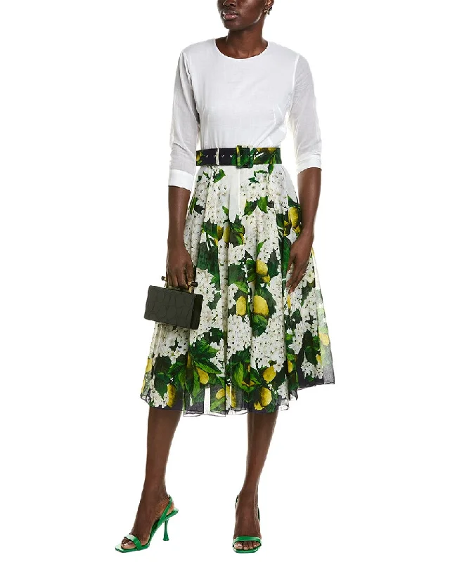 Samantha Sung Aster Midi Dress Cozy Wide Strap Midi Dress
