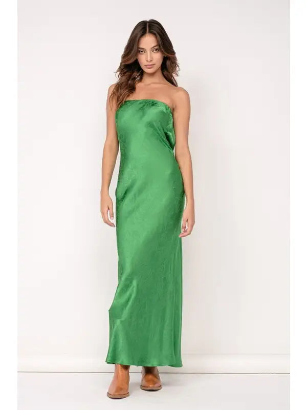 Satin Open Back Midi Dress Chic Lace Detail Midi Dress