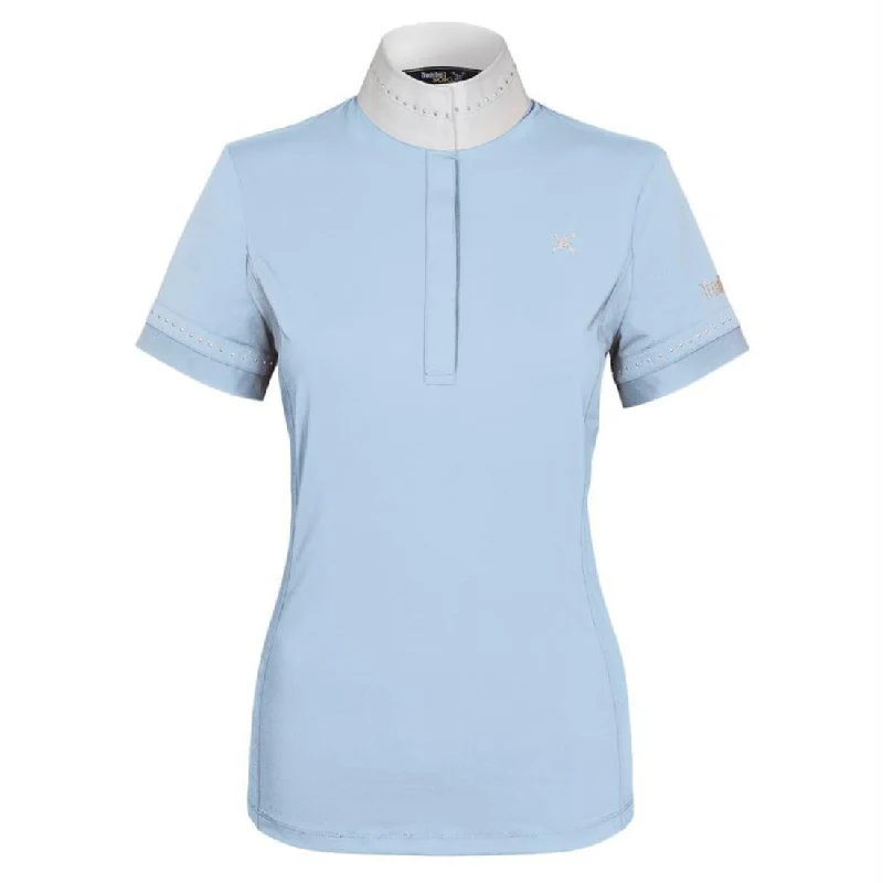 Tredstep Solo Eclipse Ladies Shirt Elegant Lace-Trimmed Short Shirt