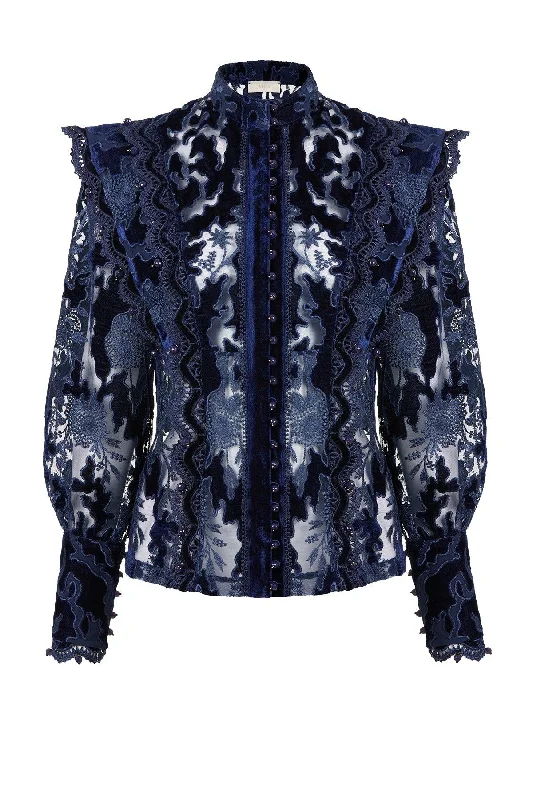 Vita Shirt Chic Button-Up Short Shirt