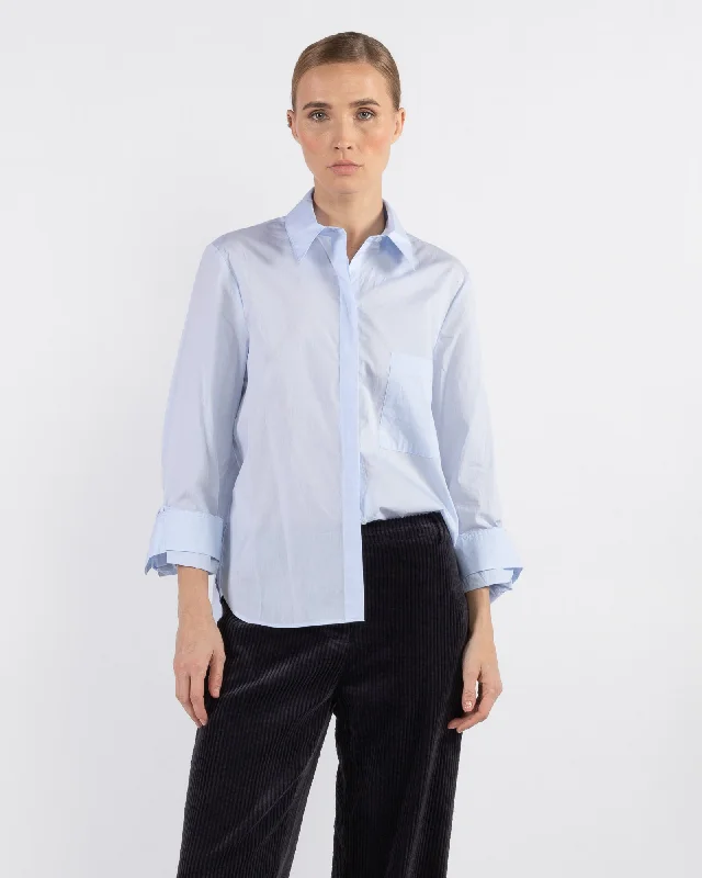 The Boyfriend Shirt Classic Basic Short Shirt