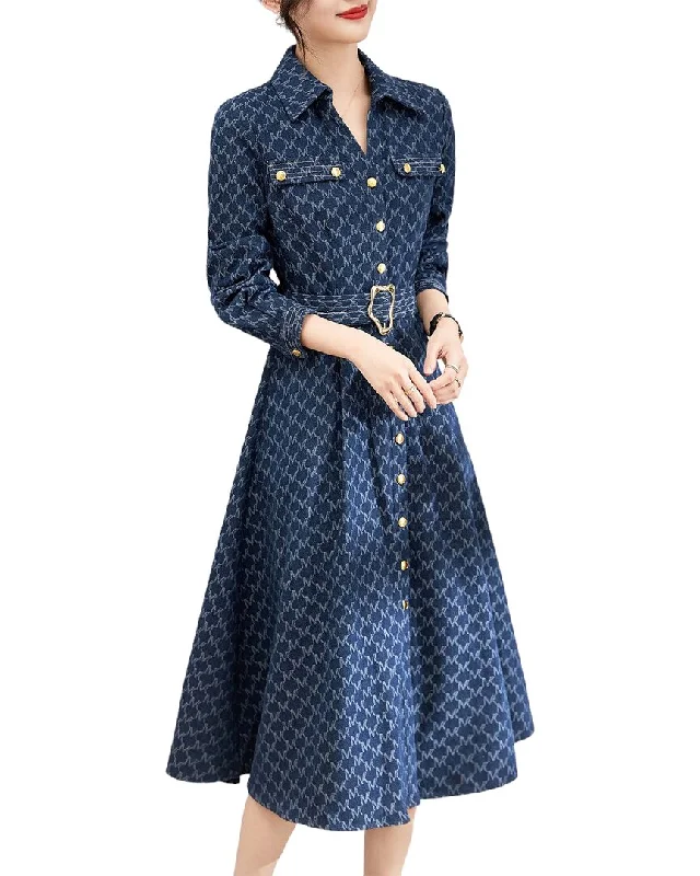 WLZD Midi Dress Comfortable Sleeveless Midi Dress