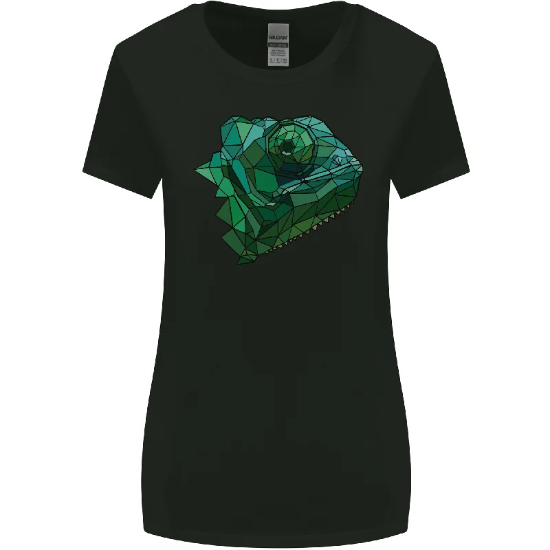 A Polygonal Chameleon Womens Wider Cut T-Shirt Wool Fabric Cashmere Fabric Tweed Fabric A Polygonal Chameleon Womens Wider Cut T-Shirt Wool Fabric Cashmere Fabric Tweed Fabric