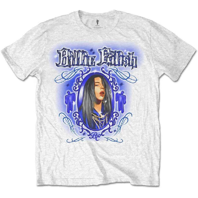 Billie Eilish Kids T-Shirt: Airbrush Photo Casual Formal Business