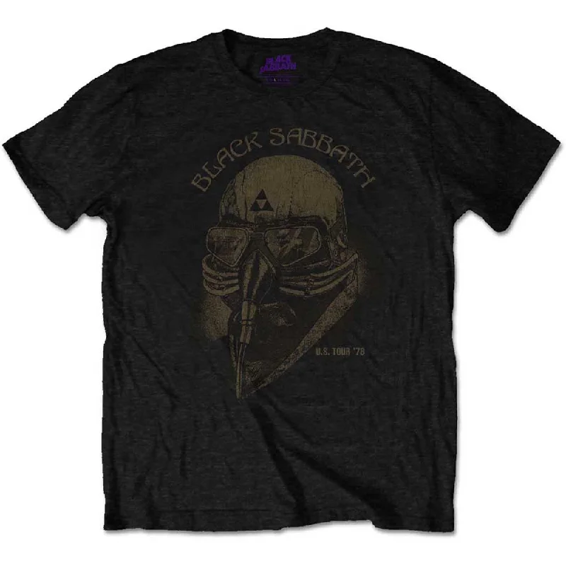 Black Sabbath | Official Band T-Shirt | US Tour 1978 Hooded Caped Shawl Collar