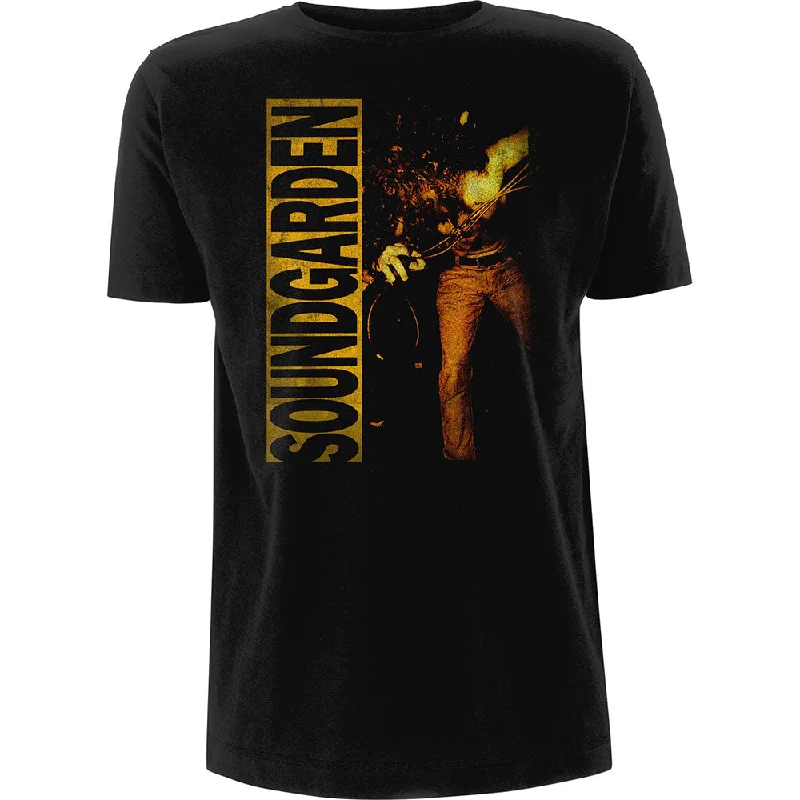 Soundgarden | Official Band T-Shirt | Louder Than Love Oversized T-Shirt Spandex breathable