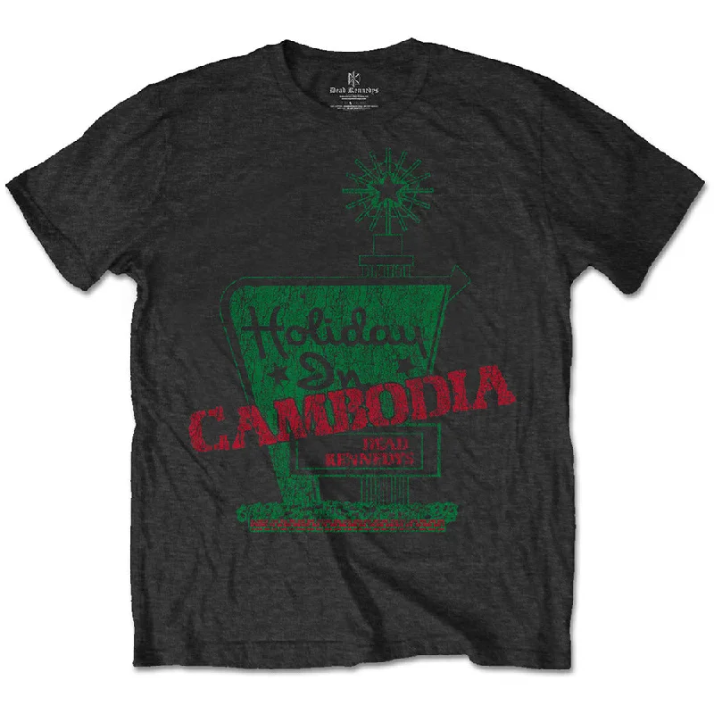 Dead Kennedys | Official Band T-Shirt | Holiday in Cambodia Elegant Classic Vintage