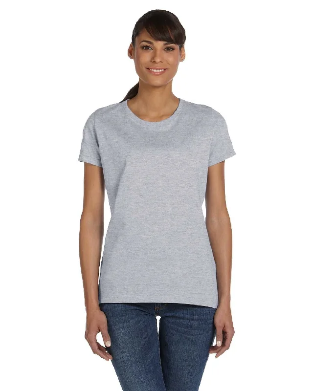 Fruit of the Loom Ladies Heavy Cotton T-Shirt | Athletic Heather Spandex Blend Rayon Blend Denim Blend Fruit of the Loom Ladies Heavy Cotton T-Shirt | Athletic Heather Spandex Blend Rayon Blend Denim Blend