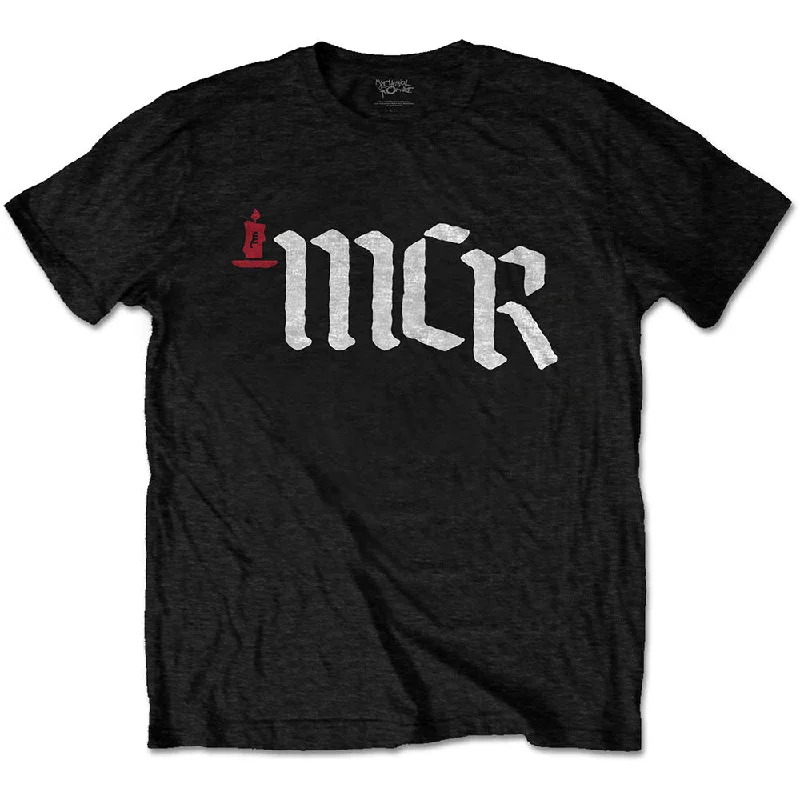 My Chemical Romance | Official Band T-Shirt | MCR Logo Cashmere Blend Cotton Blend Poly Blend