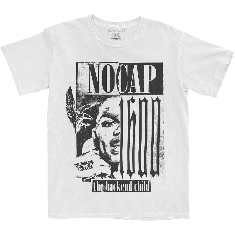 NoCap | Official Band T-Shirt | Backend Collared Crew Neck Turtle Neck