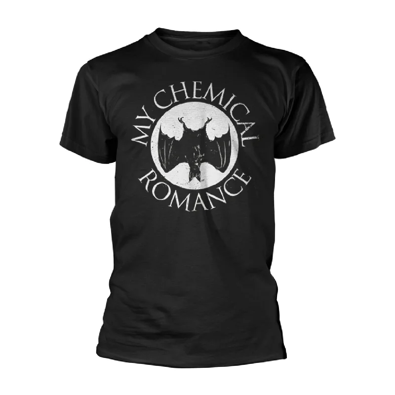 My Chemical Romance Unisex T-shirt: Bat Front Pockets Side Pockets Patch Pockets