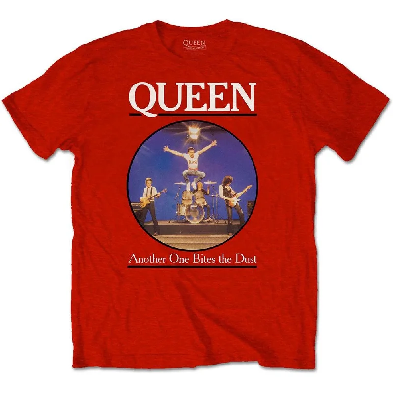 Queen Kids T-Shirt: Another Bites The Dust Basic T-Shirt Crew Neck Short Sleeve