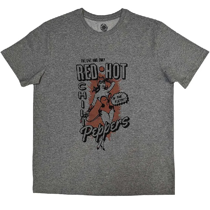Red Hot Chili Pepperss | Official Band T-Shirt | In The Flesh Satin Fabric Silk Fabric Chiffon Fabric