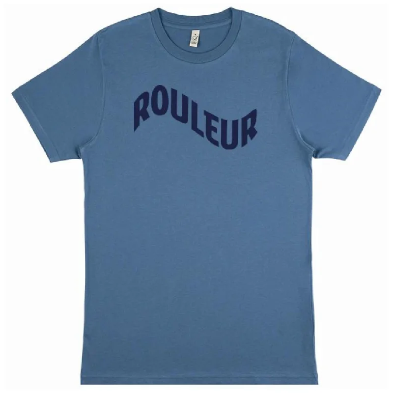 Rouleur T-Shirt Collared Crew Neck Turtle Neck